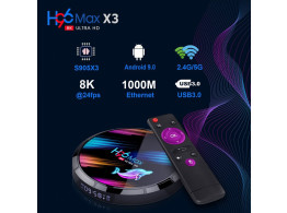 Smart Tv Box H96Max X3 8K ANDROID