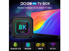 Smart TV Box 8K DQ08 PRO Android 13 RK3528 IPTV